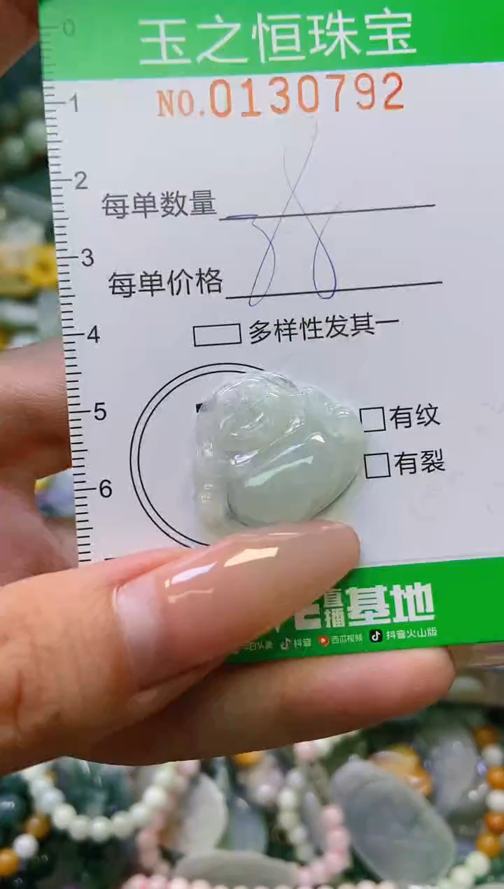 翡翠未镶嵌颈饰闪购0130792