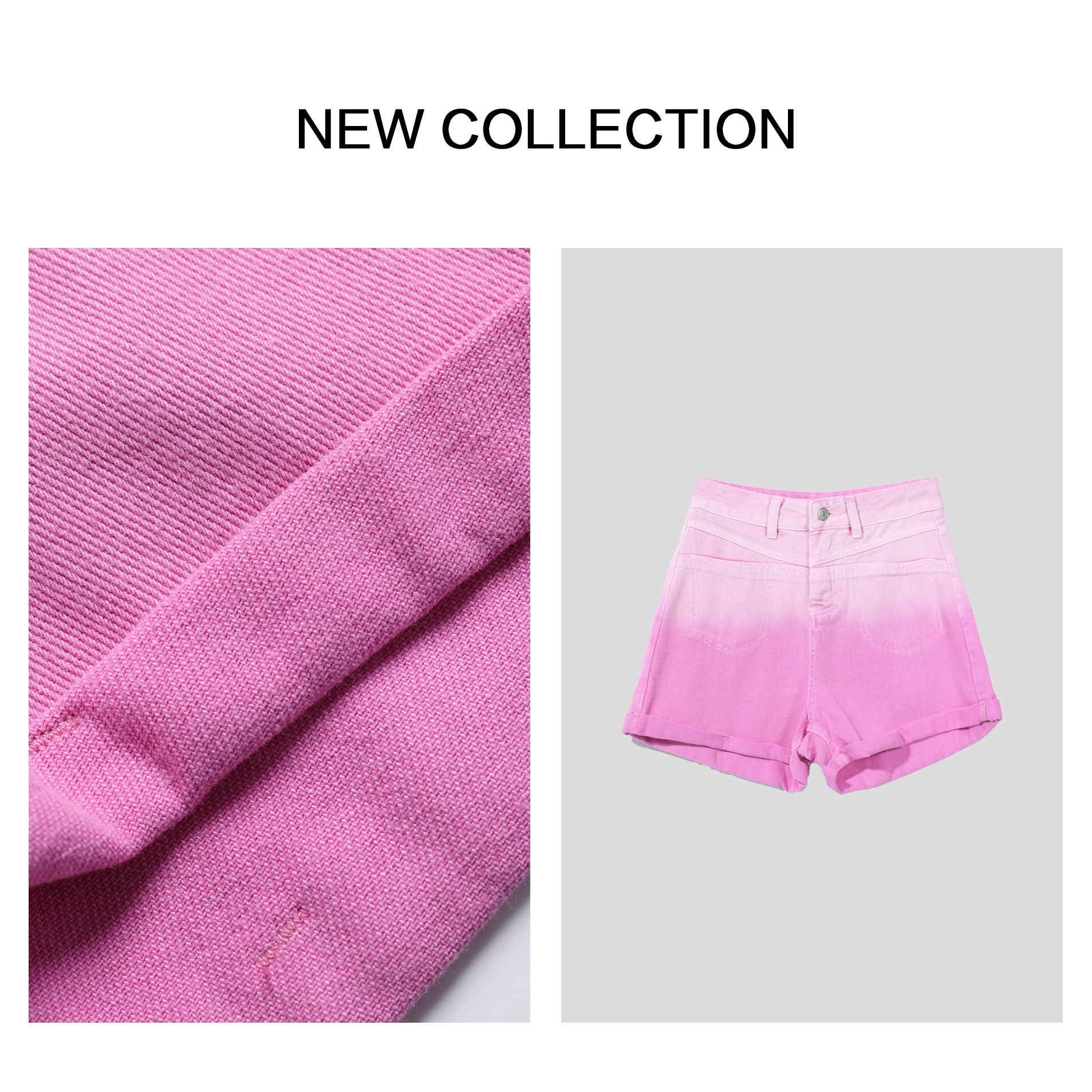 《洛美美专属》K1F26169 时尚与舒适并存：女士夏季牛仔短裤