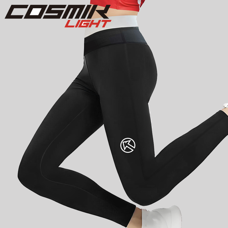 BIGK大K COSMIK LIGHT 女子多功能压缩长裤健身训练 可隐藏式腰包