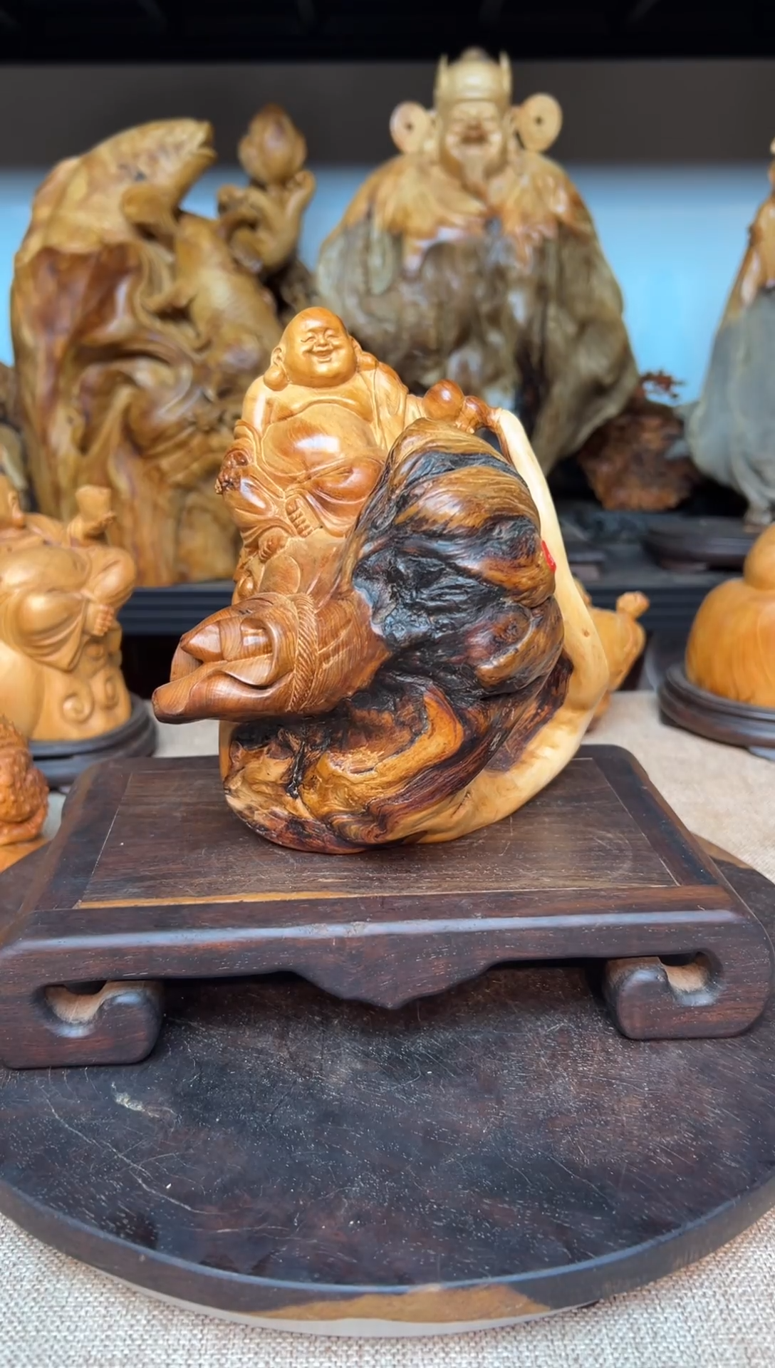 柏木（崖柏）崖柏雕刻件