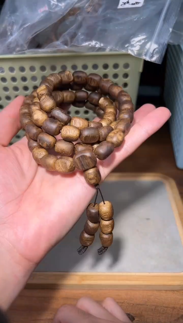 沉香沉香碎屑803号白奇老料留疤1.2多圈碎屑香粉多样性发一51