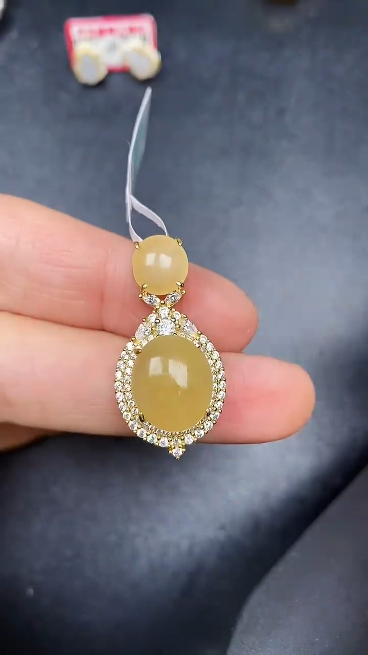 银S925镶嵌戒指翡翠3100