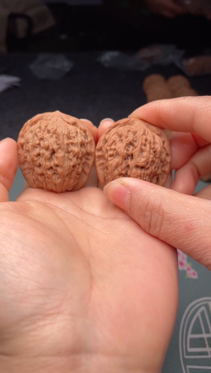 把件文玩核桃w40    莲花 39尺