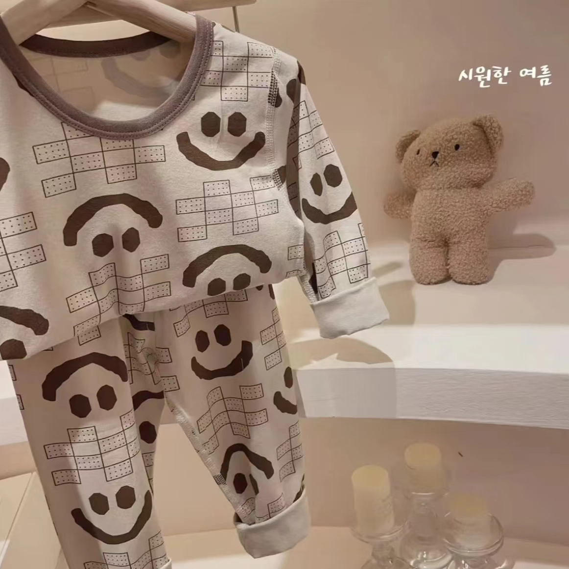 儿童家居服秋衣秋裤套装清货链接22.9-39.9