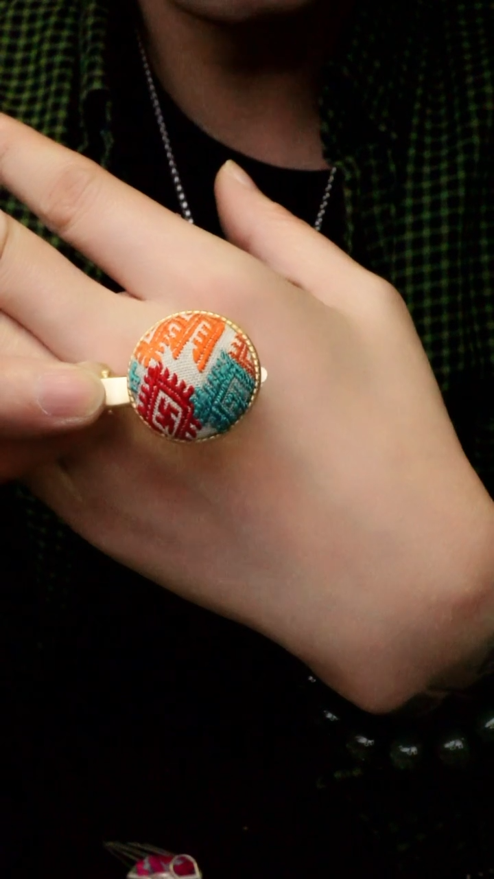 【闪购商品】刺绣046高吉文创  直播老绣