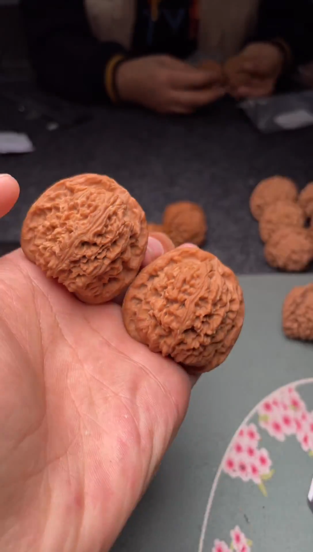 把件文玩核桃a288  南疆石  43尺