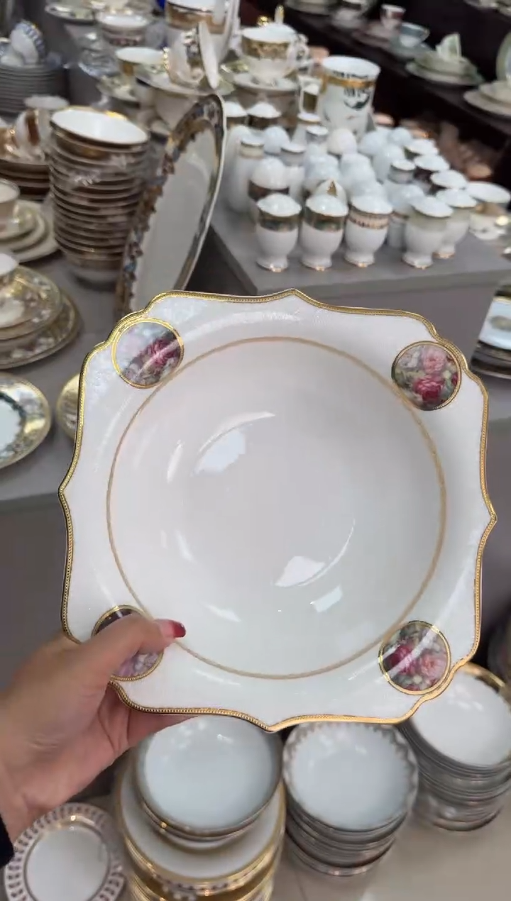 【闪购商品】瓷片9寸大汤碗1个  福利价