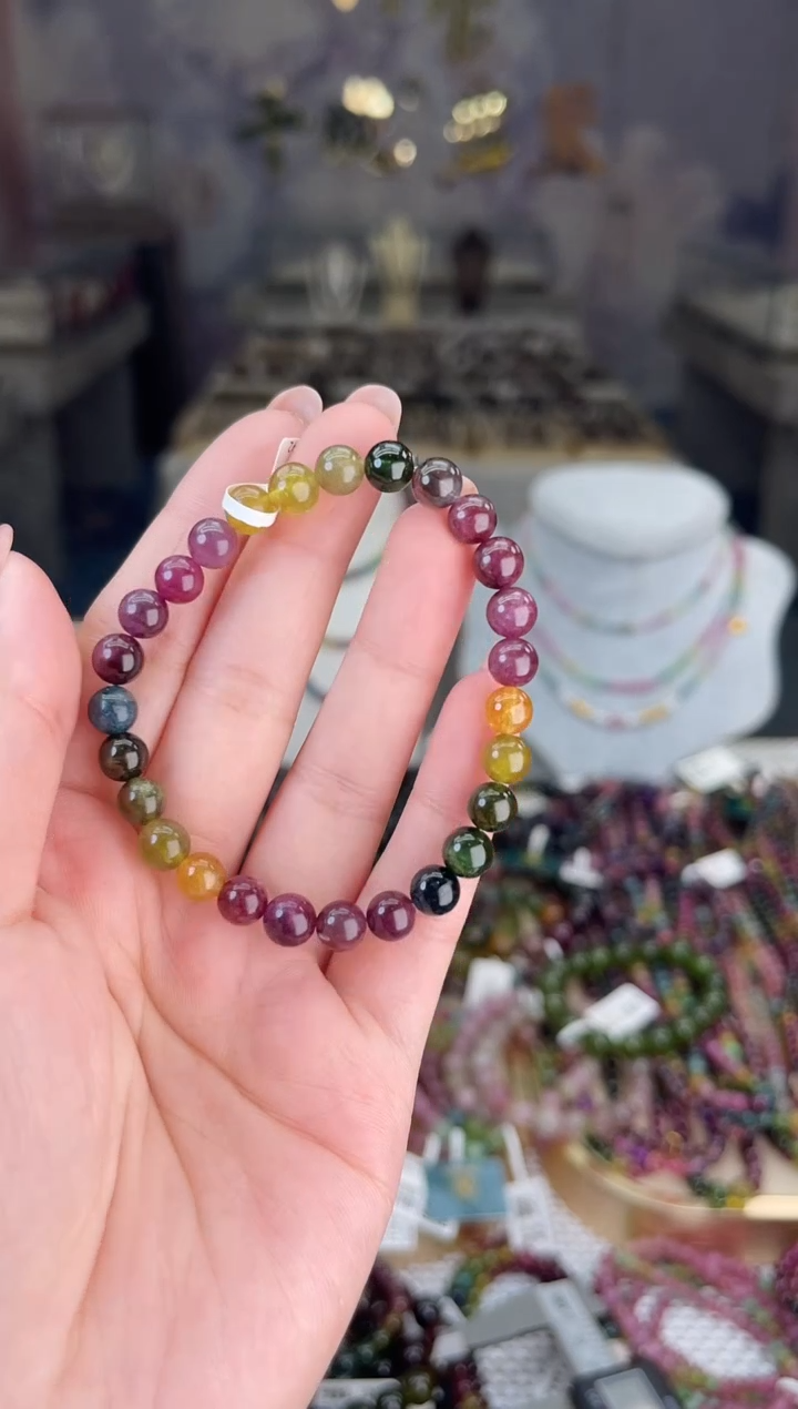 【闪购商品】碧玺/未镶嵌6mm+碧玺单圈多样性发货