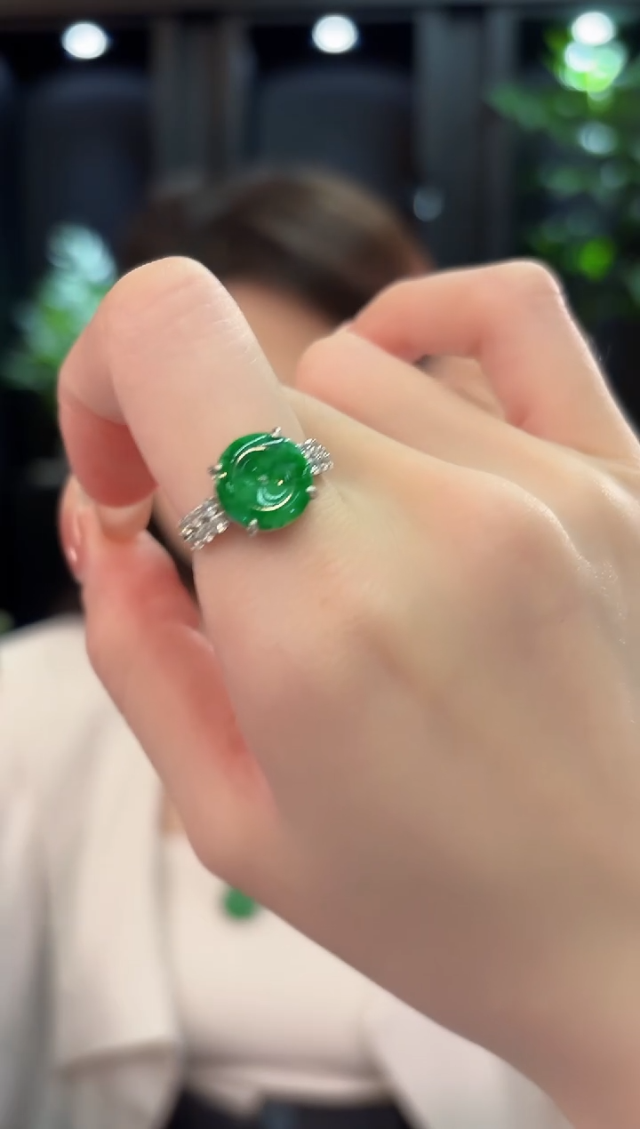 未镶嵌戒指翡翠缅甸A货/多样性发货/一件