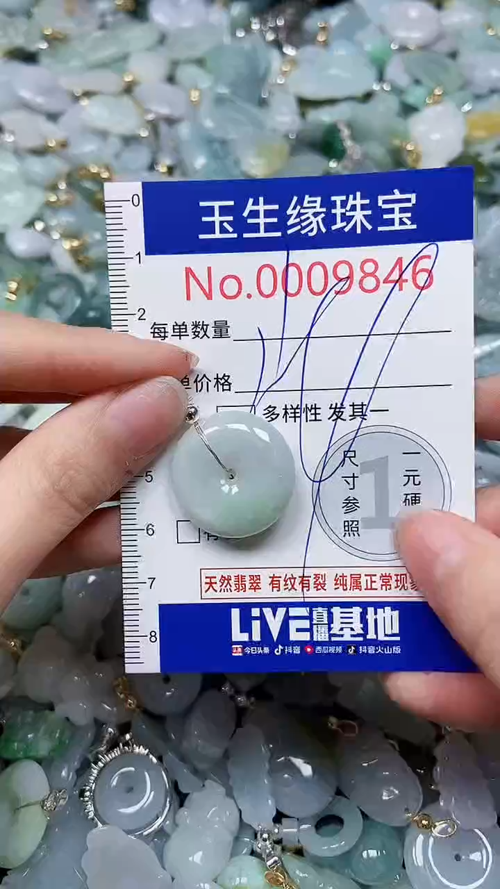 【闪购商品】翡翠颈饰未镶嵌闪购00009846