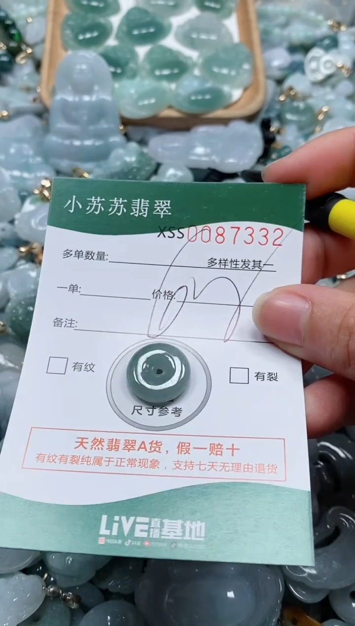 【闪购商品】翡翠颈饰未镶嵌闪购商品0087332