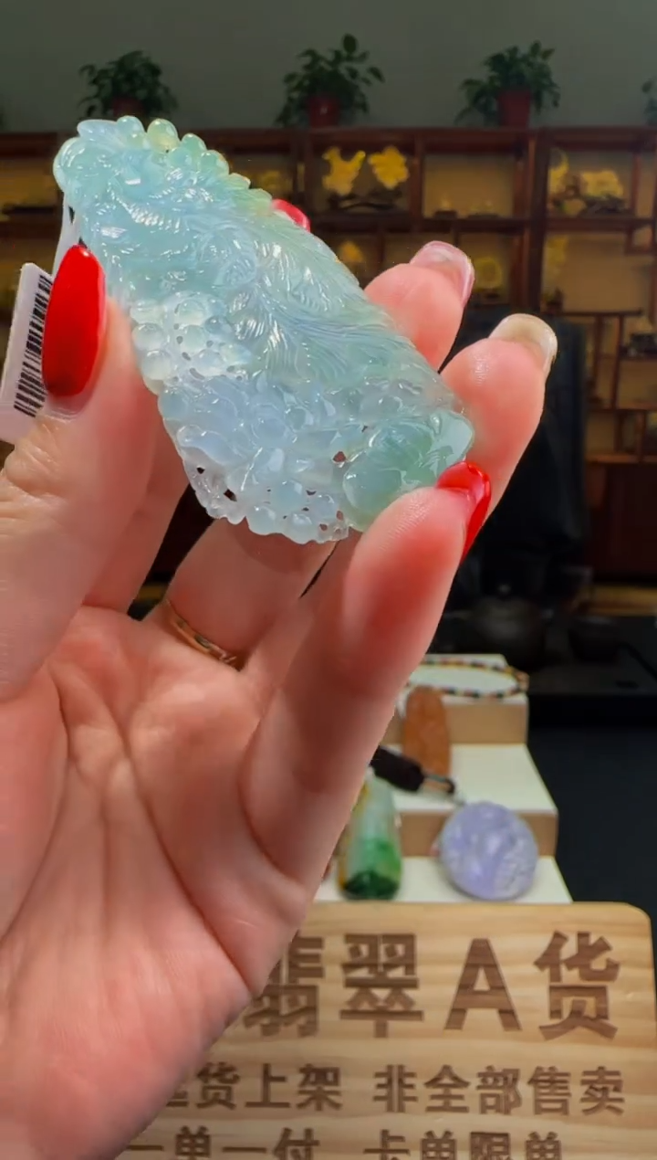 【闪购商品】定制翡翠未镶嵌ZB01821翡翠