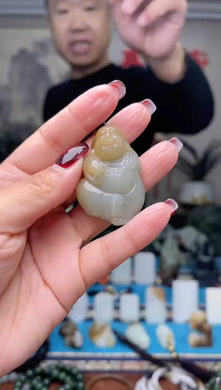 【闪购商品】和田玉挂件未镶嵌1