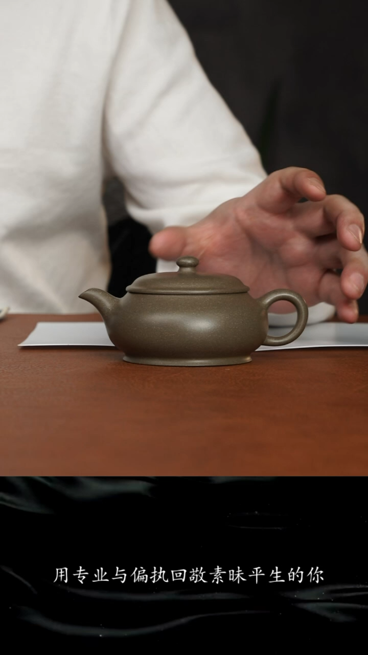 【闪购商品】紫砂茶壶明炉 松华青段