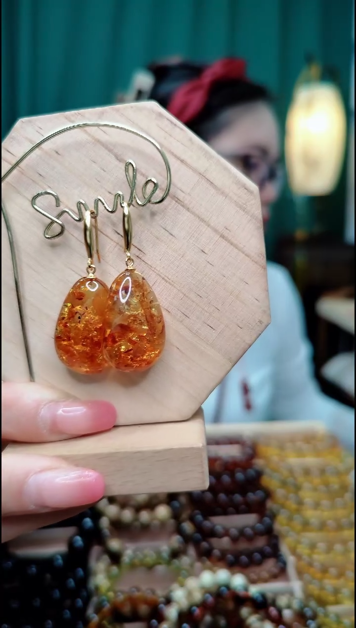 【闪购商品】琥珀（花珀）珠宝奇石未镶嵌00000000