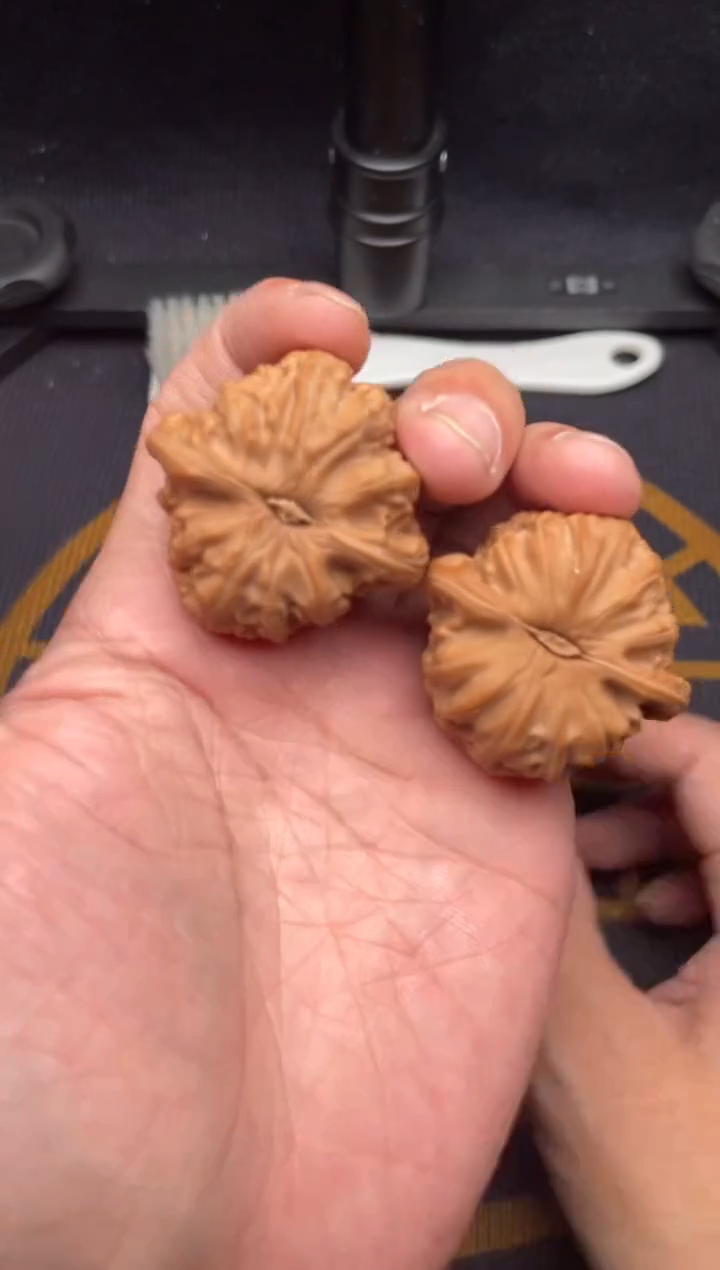 吊坠文玩核桃白狮子38