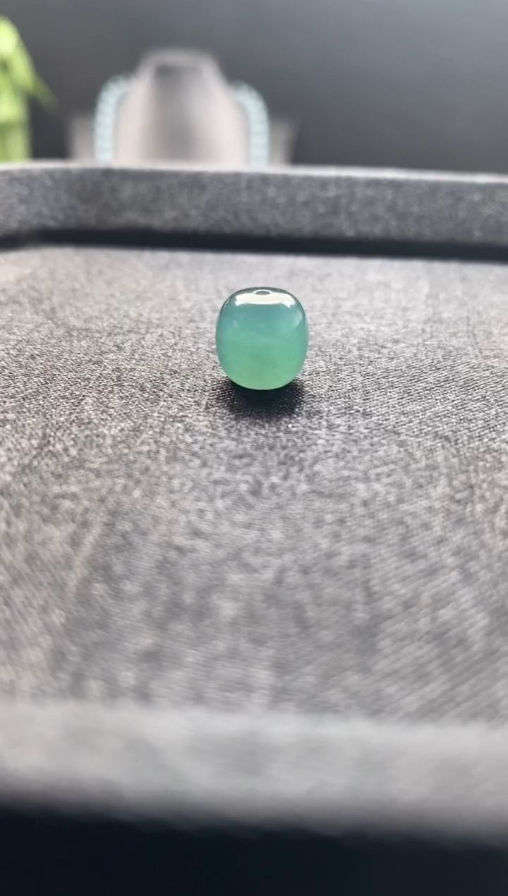 未镶嵌手链翡翠散珠卡10MM老型珠