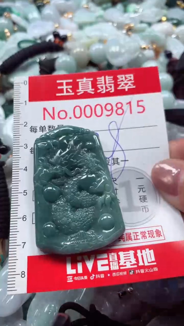 吊坠(不含链)未镶嵌翡翠9815