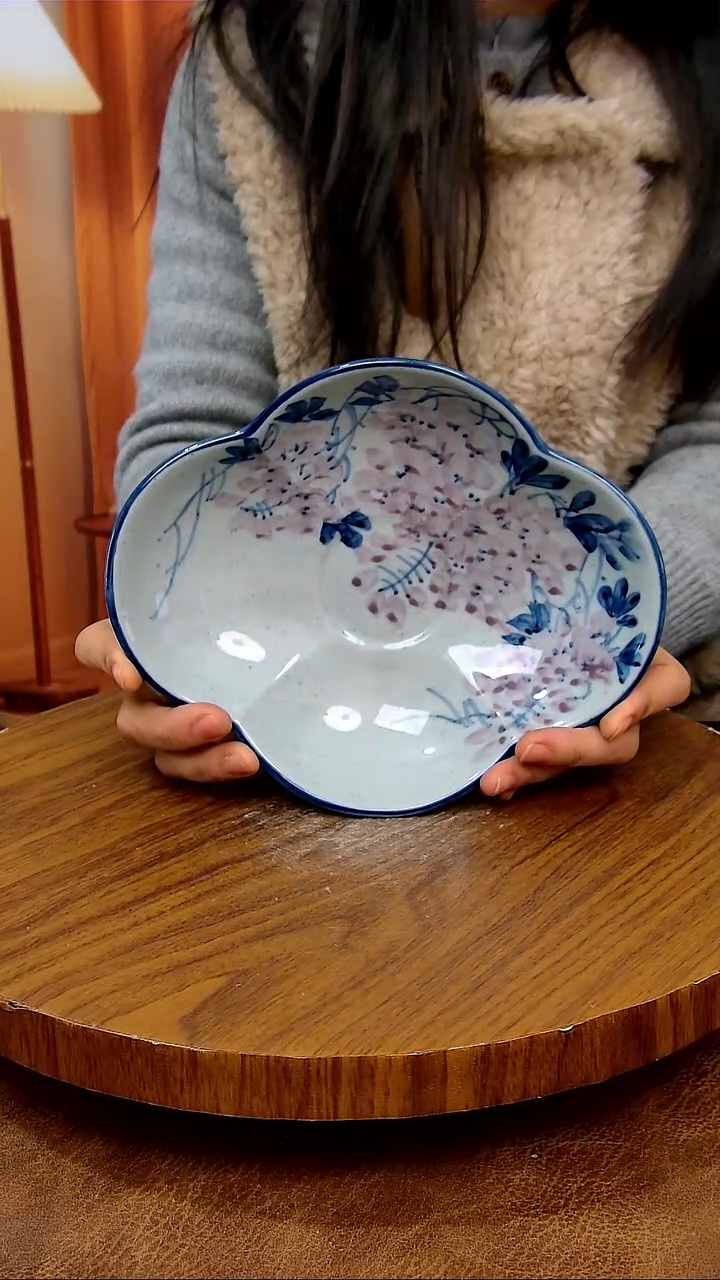 杯子陶景德镇手工手绘釉下彩陶瓷  