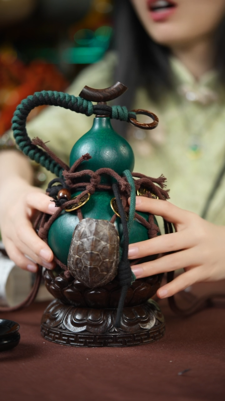 【闪购商品】800号500ml左右的非遗漆器酒葫芦