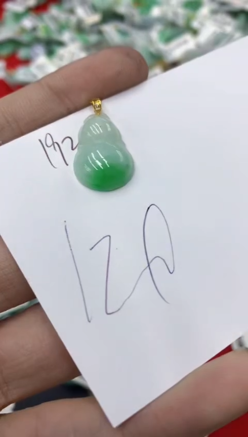 【闪购商品】翡翠颈饰18K金镶嵌号链接1111111