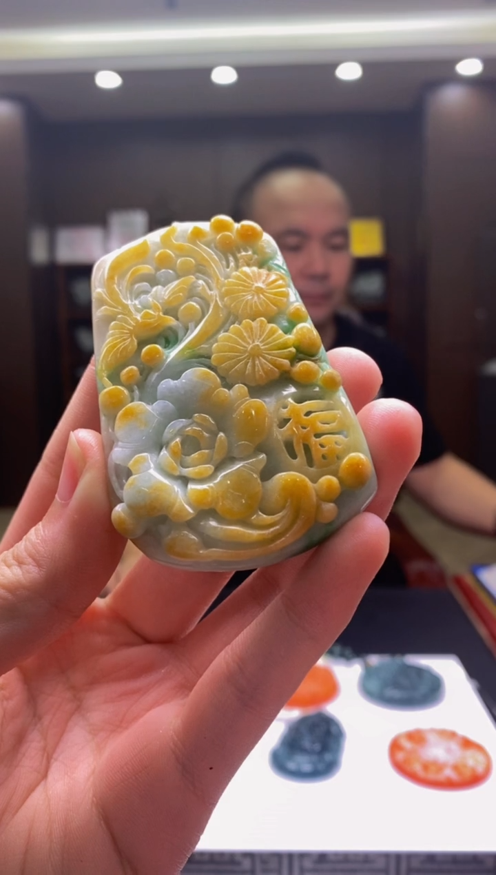 未镶嵌定制翡翠JJ翡翠毛货FW-17