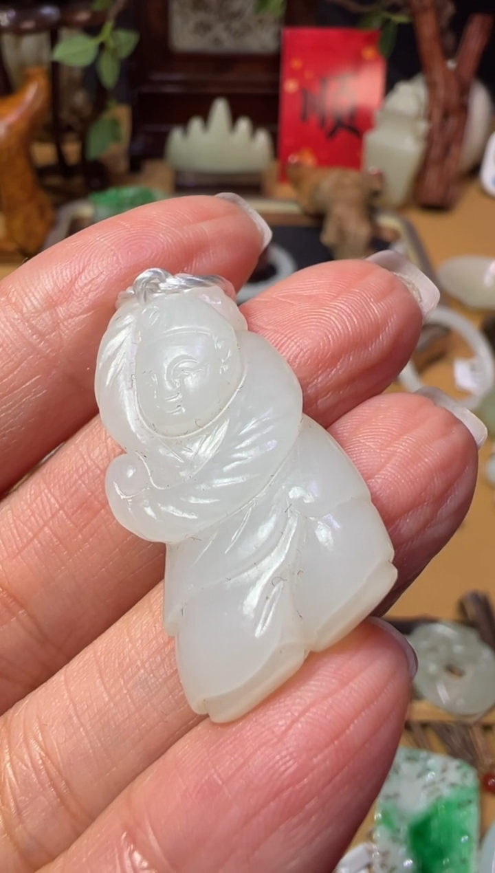 【闪购商品】和田玉HM-802    舞人