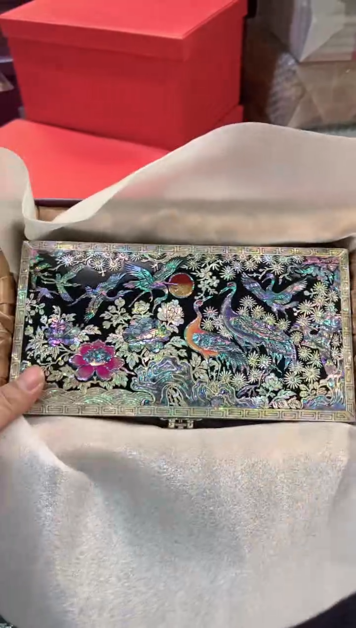 【闪购商品】微瑕不退换弘贝雅螺钿漆器文化馆