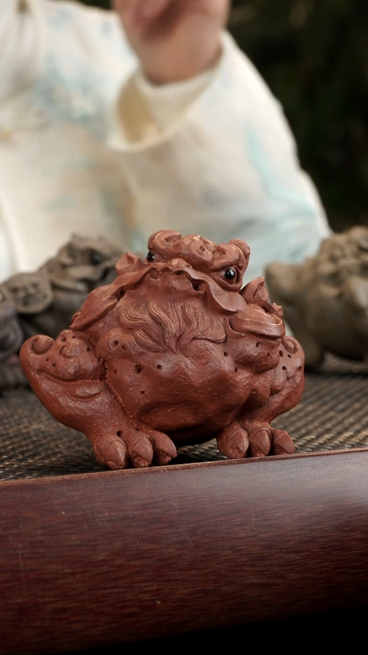 【闪购商品】紫砂茶宠鸡蟾（小）