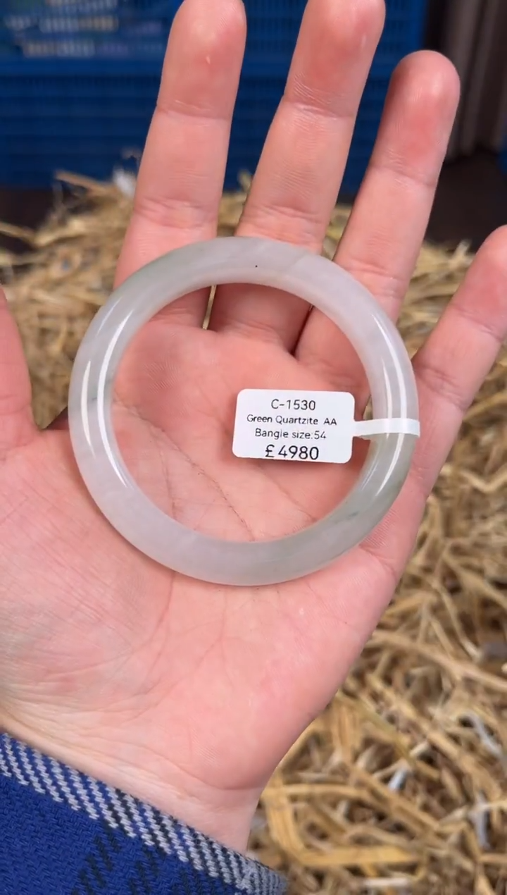 未镶嵌手镯石英质玉C1530