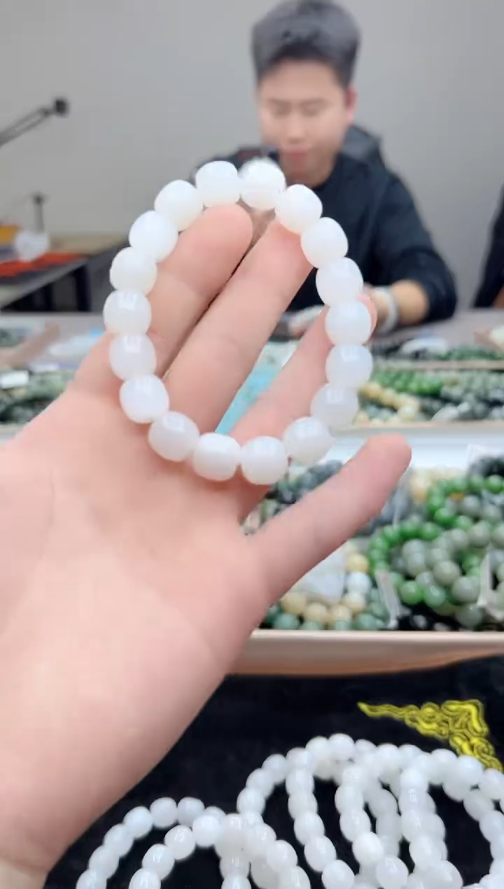 【闪购商品】和田玉手串未镶嵌12