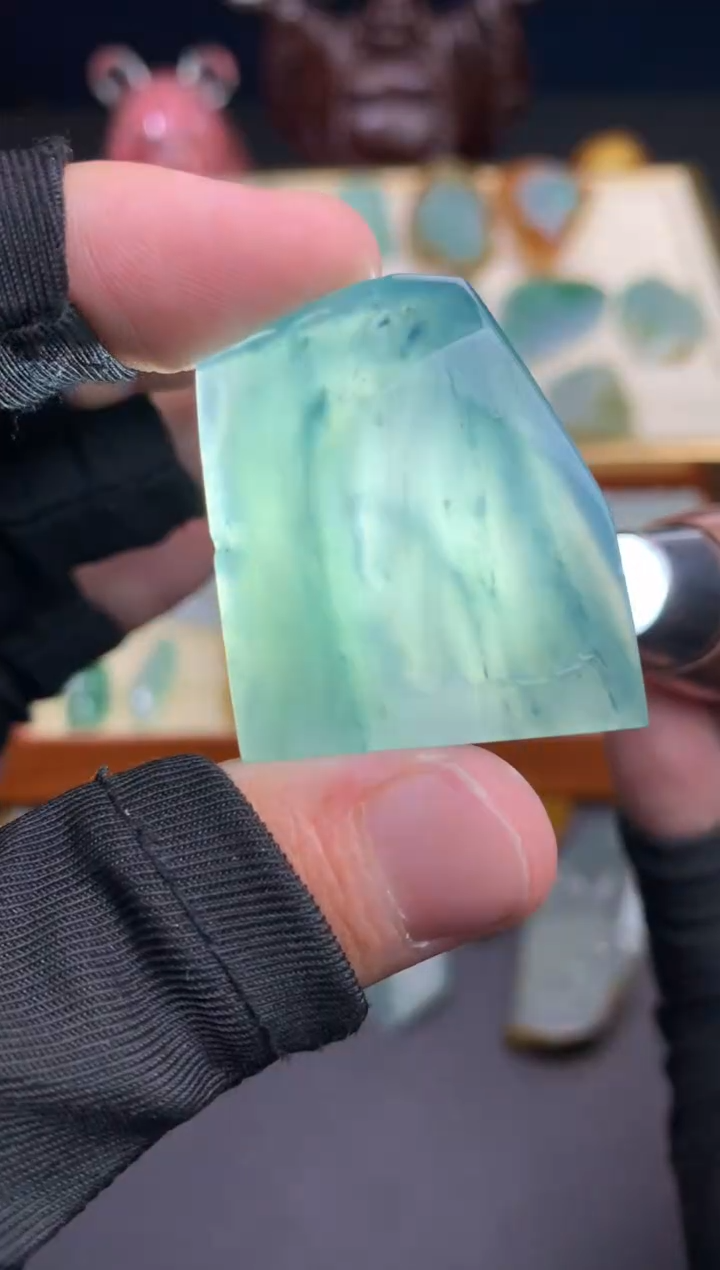 未镶嵌定制翡翠天然翡翠裸石（包工）