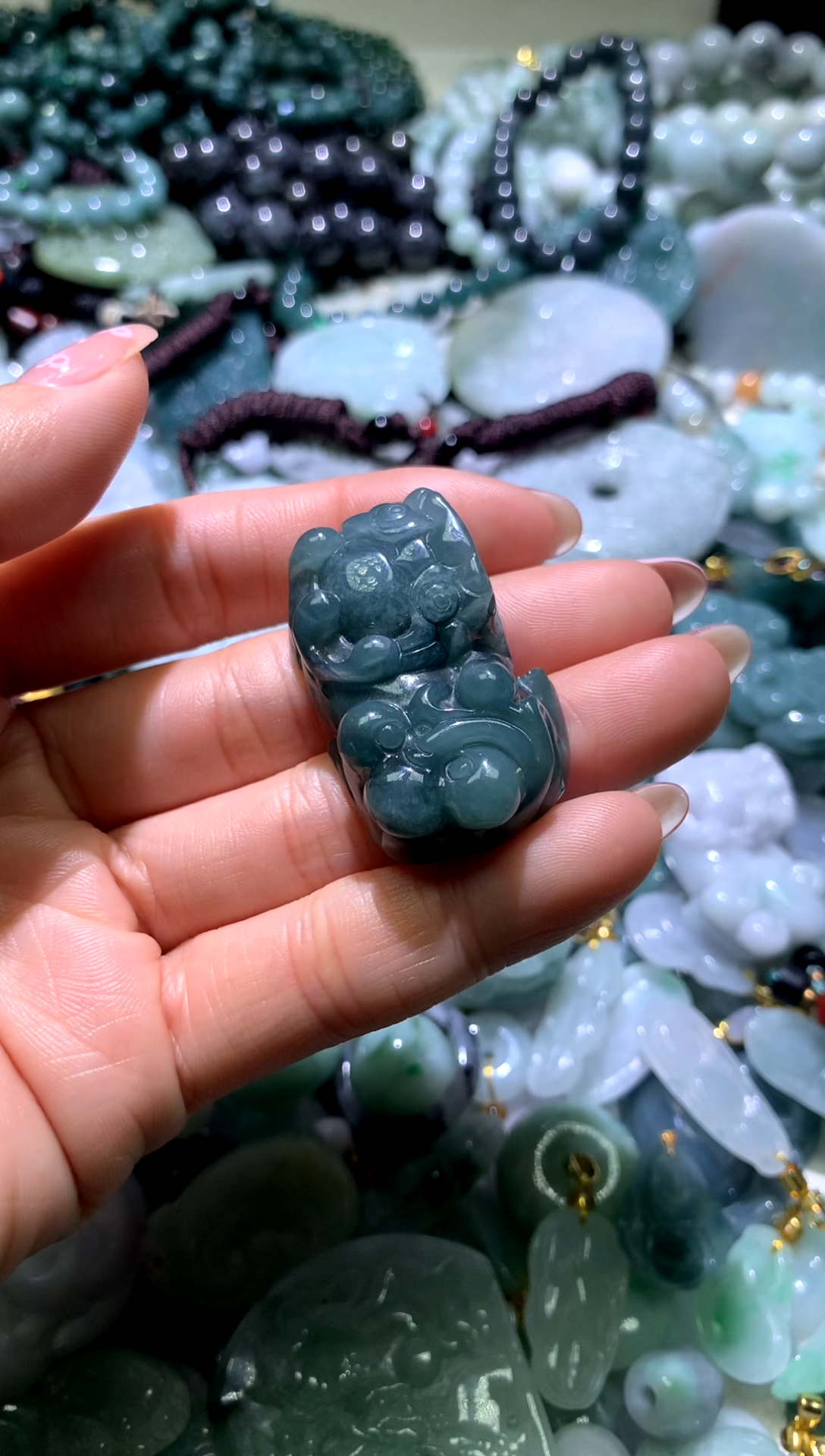 吊坠(不含链)未镶嵌翡翠1