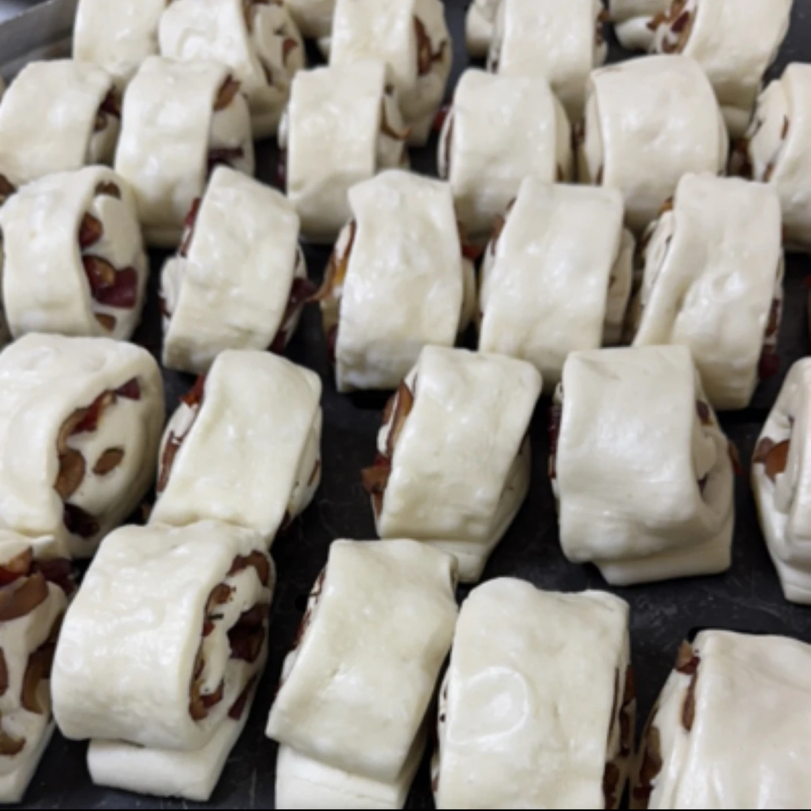 枣卷馒头拍10个送5个老面馒头