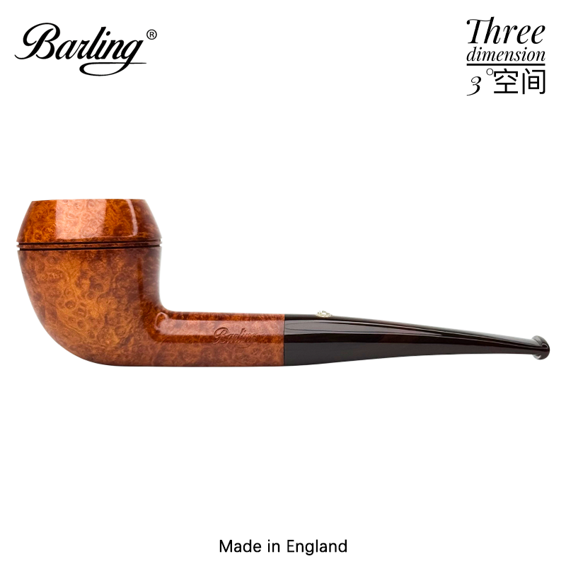 Barling英国巴林Marylebone 1817型光面高腰牛头直式石楠木烟斗