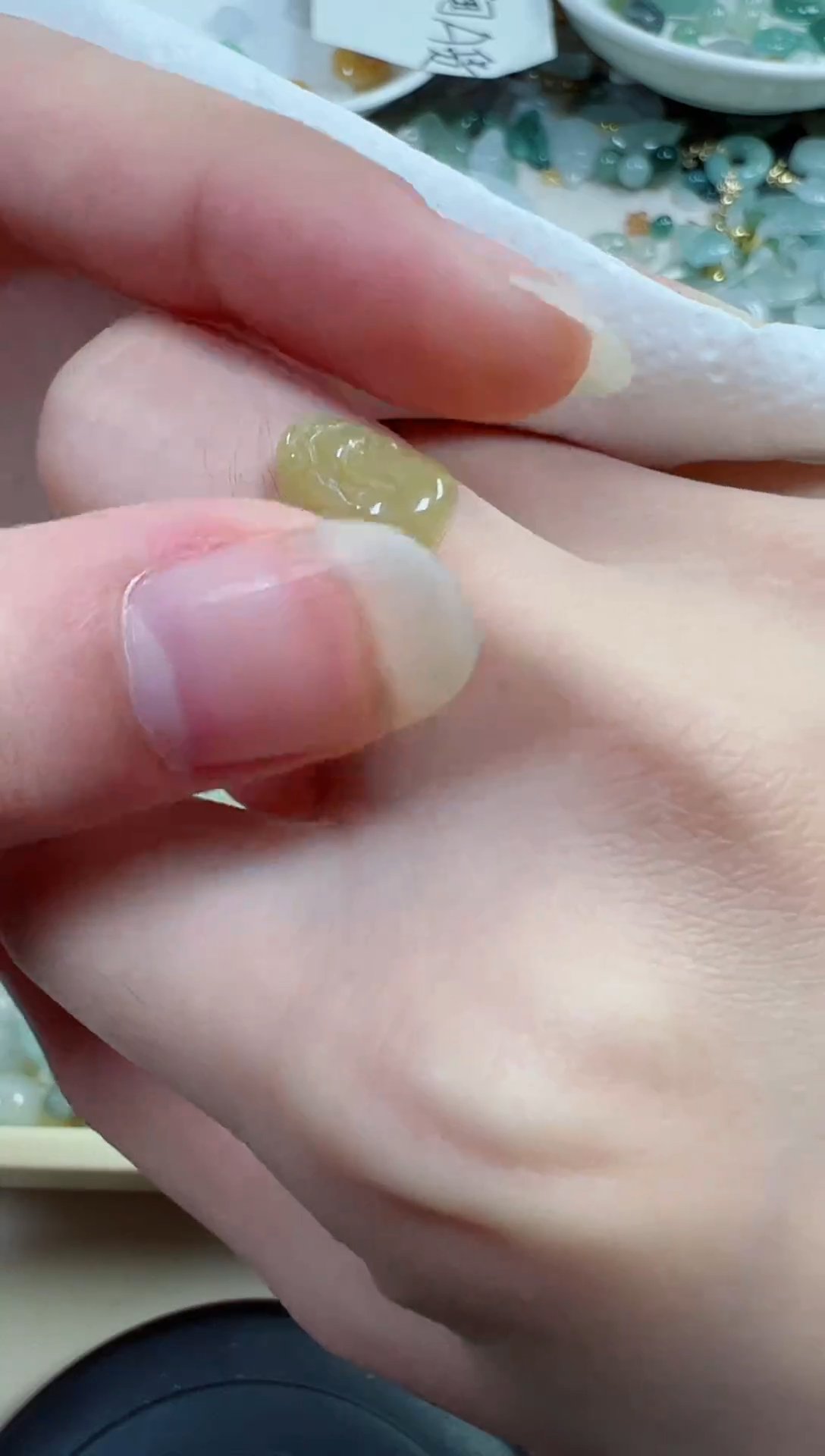 翡翠散珠518号链接，A货翡翠