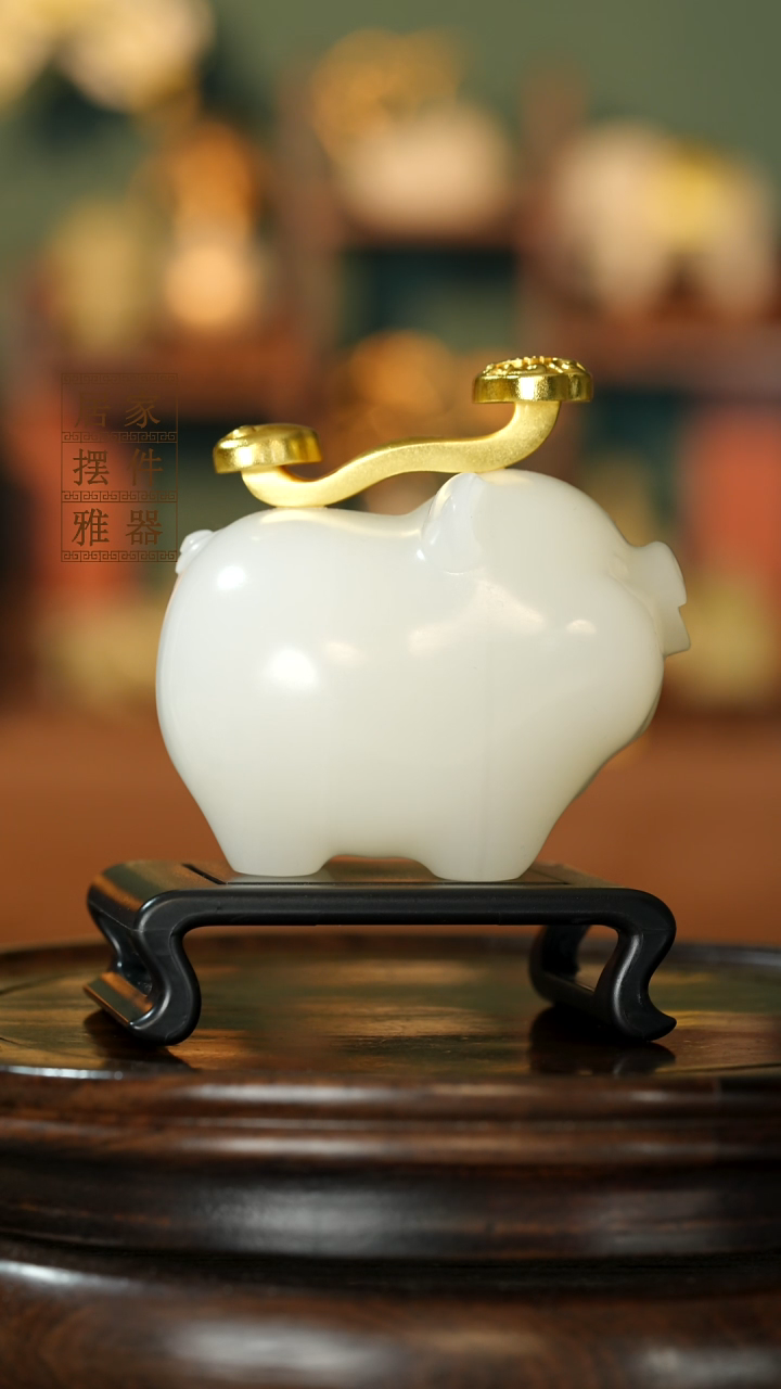 玉《诸事如意》摆件