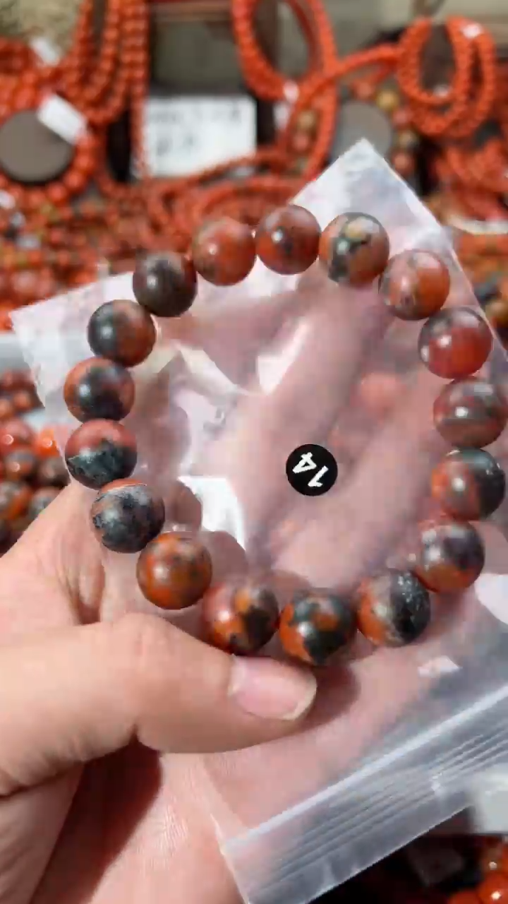 【闪购商品】南红玛瑙手串未镶嵌13