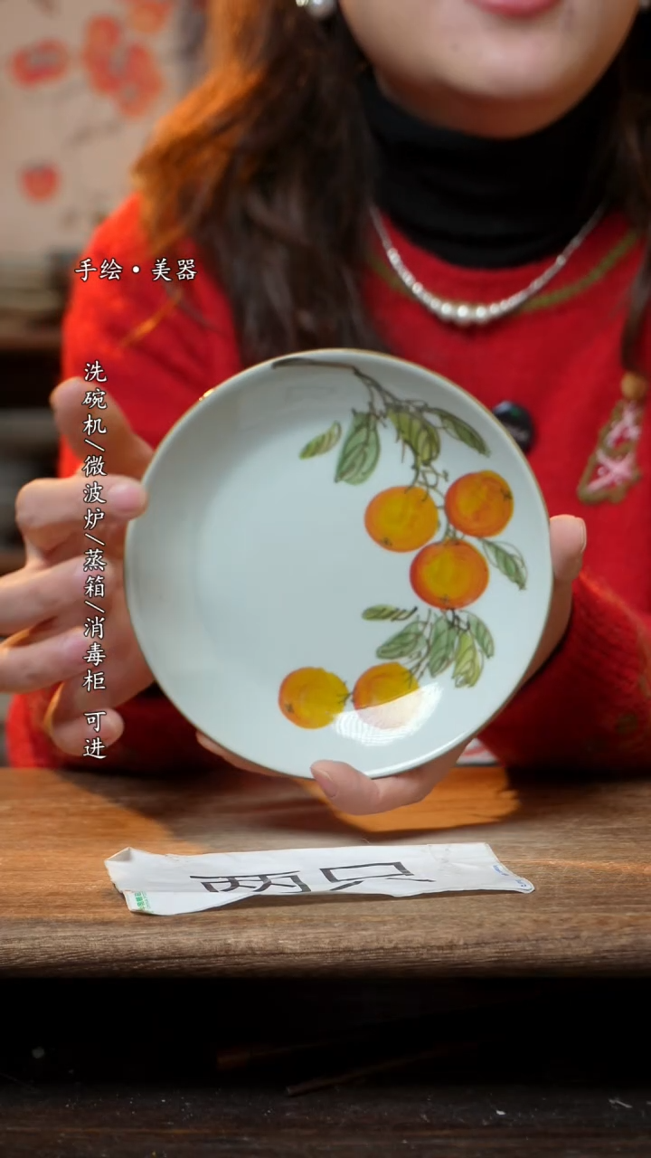 【闪购商品】陶瓷盘两只