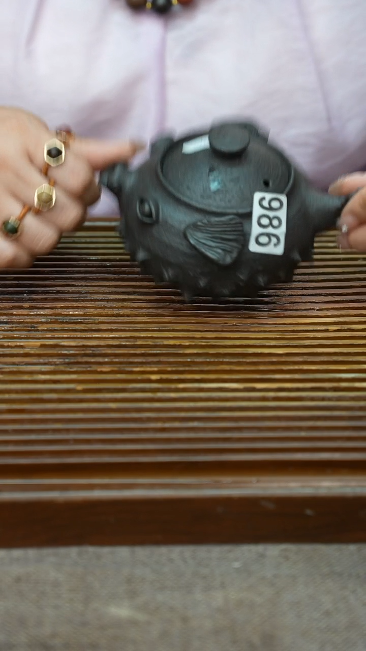 万古烧粗陶手工茶具