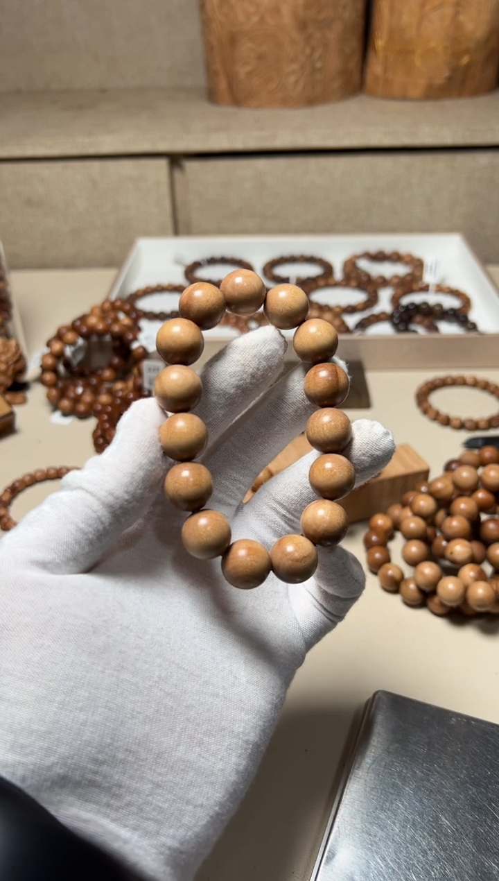 檀香木手串/手链紫****欢老山檀香1.5尾档福利