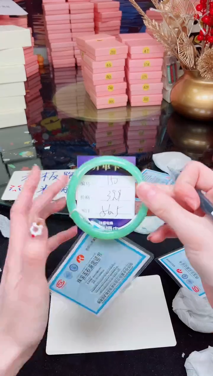 【闪购商品】石英质玉手镯未镶嵌A--150