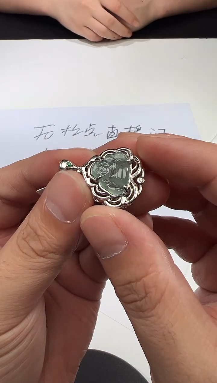 吊坠(不含链)未镶嵌翡翠佛公-多样性发其一