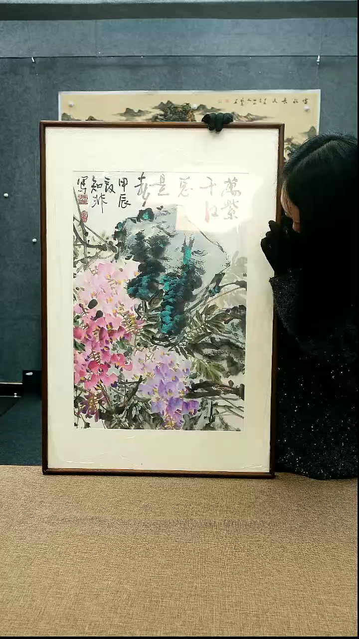 【闪购商品】国画62*92知非老师花鸟