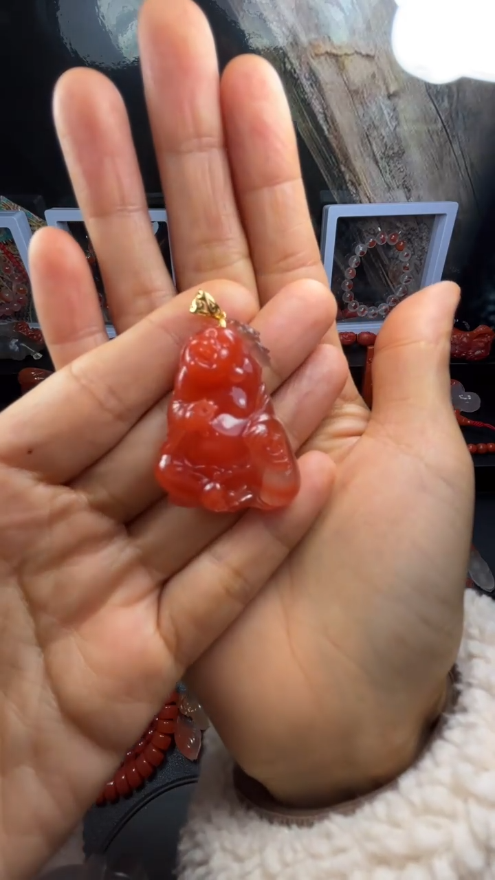 颈饰未镶嵌南红玛瑙@*姐南红吊坠