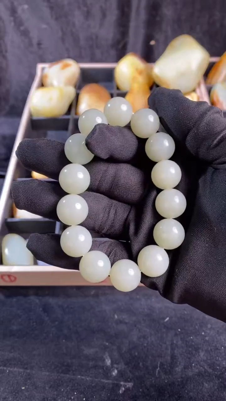 【闪购商品】和田玉手串未镶嵌和田玉