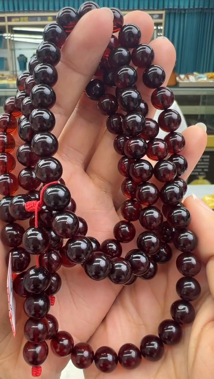 未镶嵌颈饰琥珀90秒拍号假一罚十