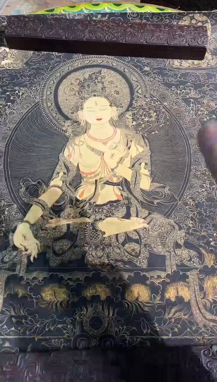 卷轴画天天的唐卡tk160