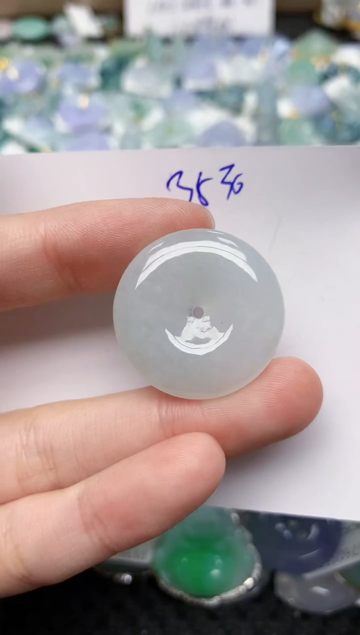 颈饰未镶嵌翡翠天然缅甸A货翡翠百元以上9元证书费自理