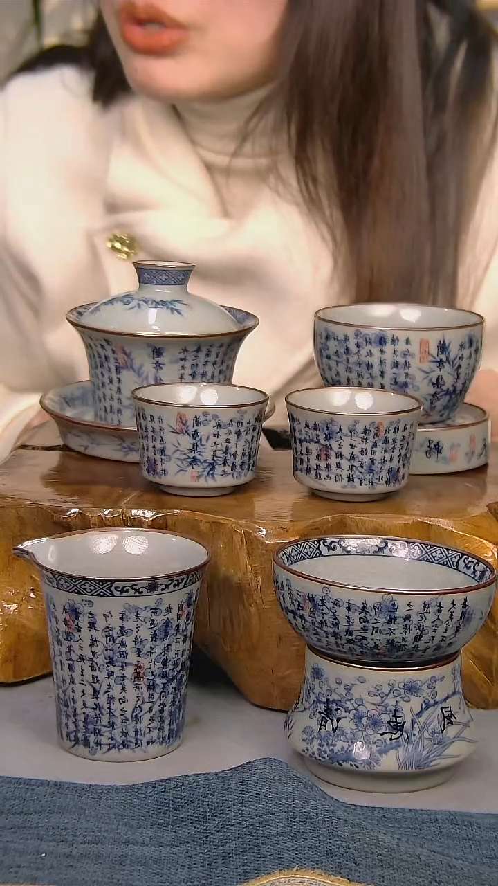 【闪购商品】简装家用款7件套 陶瓷家用茶具系列